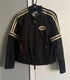 Vintage Harley Davidson Men's L Nylon Motorcycle Riding Jacket HD41213