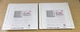 As-is Lot of 2 Acudor ED-2002 Universal Flush Access Door