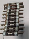Lot of 9 Edison Fusegear ECNR80 fuses, 80A, 250VAC, significant corrosion