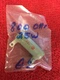 800 OHM 25 WATT GE TUBULAR RESISTOR NEW OLD STOCK