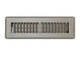 Everbilt 2 in. x 10 in. 2-Way Floor Diffuser Floor Register, Brown w/ Damper