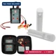 Upgraded Fuel Injector Tester and Cleaner Kit with 2 Adapters, 8 Pulse, 12V/5V O