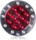 MAXXIMA M85417R 4" ROUND HYBRID ULTRA THIN S/T/T/BACKUP LIGHT *C22