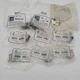 9 NIC-1/4 Soft Clamps for Unistrut Fits 1/4" O.D. Copper Pipe Various Makers