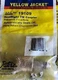 New Yellow Jacket 19109 Quick SealRight shut-off adapter 1/4? x 1/4? Male Flare