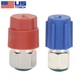 Car A/C R-12 to R-134a Retrofit Conversion Adapter Kit with 7/16 3/8 Valves USA