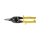 Wright Tool 9P6716S 10in Straight Cut Midwest Aviation Snips Yellow