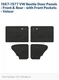 1967-1977 Vw Beetle Velour Door Panel Kit