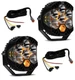Baja Designs LP6 Pro Bumper Light Kit W/ Upfitter For 18-22 Jeep JL/JT Rubicon