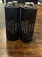 LOT OF 2 LARGE MALLORY CAPACITOR 1000 MFD 50 VDC H 5010A