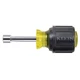 Klein Tools 610-5/16 5/16-Inch Stubby Nut Driver, Tip, Black/Yellow 