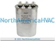 CD35+3X370 - NEW Supco Oval Motor Dual Capacitor 35+3 uf MFD 370 440 VAC Volt
