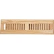 Home Impressions 2-1/4 In. x 12 In. Light Oak Floor Register WF0212L0 Home