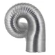 Everbilt 4 in. x 8 ft. Semi-Rigid Space Save Duct For Gas & Electric Dryer