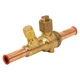 NDL NBV03-S Refrigerant Ball Valve,3/8 in,900 psi 55MF57