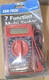 Cen-Tech Digital Multimeter 98025, 7 Function, LCD, DC/AC Voltage, Resistance