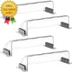 4 Pack Transparent Adjustable Air Deflector for Vents Sidewalls and Ceiling