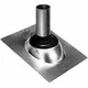 Oatey 11830 No-Calk Solar Flashing, 9 in W X 12-1/2 in L, Galvanized Steel,
