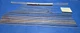 Harris Stay-Silv 15% Flat Brazing Rods .050&rdquo; X 1/8&rdquo;. 15 Full Sticks, 8 Partial.