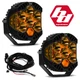 Baja Designs 6" LP6 Pro LED Factory Amber Spot Lights Kit w/ Upfitter Harness