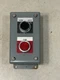 Hoffman Enclosure E2PB w/ Two Allen Bradley Controls    6" X  3-1/4" X 2-3/4"