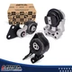 3*Engine Motor Transmission Mount for 07-10 Ford Edge Lincoln MKX V6 Auto.Trans