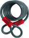 Abus Flexible Anti-Theft Cable 1850/185 Gray Red