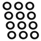 12 PCS 19037 ORing Seals Fits Yellow Jacket 19109 19209 1/4 Inch Coupler