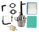 Carburetor & Air Filter Tune Up Kit for Coleman Powermate 5000 6250 Watts 5000W
