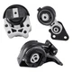 HOT/ Engine and Transmission Motor Mount Kit Replacement,Set of 3,Compatible w/
