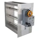 IO HVAC CONTROLS CD-2414-BM Damper 24"x14" Galv Steel Motorized Rectangular