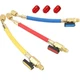 For R134A R410A Refrigerants 1/4" SAE Ball Valves Hose Great Compatibility
