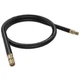 NAVAC NHB2 1/2" High-Flow Evacuation Hose with 1/2" to 1/4" Fitting