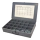 GRAINGER APPROVED CPS1PJD6GR Fastener Assort,Phillips/Slotted,1711pcs 53WR06
