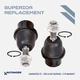AUTOACER - 2p Front Lower Control Arm Ball Joint Kit for Expedition F150 Lincoln
