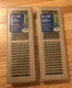 SET OF 2 Truaire H150MB  4 In x 14 In Damper Control Brown Finish Floor Diffuser