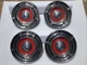 1958 OLDSMOBILE Dynamic 88 98 Fiesta WHEEL COVERS Hubcaps OEM SET Olds OEM