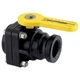BANJO VSF200 Manual 2-Way Ball Valve,NPT,Polypro 803HX8