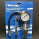 Merlin Dual Head Air Chuck Tire  Inflator Gauge 160 Psi Max Pressure New