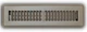 TruAire SmoothGlide 2 inch x 12 inch Brown Floor Diffuser