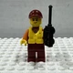 LEGO Coast Guard City Lifeguard Minifigure 60163 Life Jacket Walkie Talkie Cap