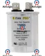 Packard PRFC5 Motor Round Single Run Capacitor 5 MFD 370 440 VAC Volt