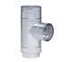 Metal-Fab 4X4X3 Swivel Tee 4M4ST3 B-Vent Fitting 360&deg; LP Gas HVAC Pipe Adapter