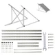 AeternaSol 45in Upgraded Solar Panel Mounting Brackets No drilling/Easy install