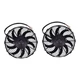 2PCS Cooling Fan 78-1185 78-1375 VA11-AP7C-57A Fits for Thermo King V-Series 12V