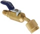 Yellow Jacket 93825 Ritchie Compact Ball Valve For 5/16 Female Flare x 1/4