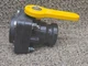 Banjo Vsf200 Manual 2-Way Ball Valve, Npt, Polypro