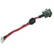 AC DC IN JACK POWER HARNESS CABLE for TOSHIBA P205-S6307 P205D-S7439 P205D-S7802