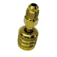 YELLOW JACKET 19124 1/4" HOSE ADAPTER FOR LEFT-HANDED&frac14;"