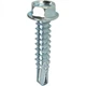 Endries 10-16X1 HX/W/HD Tek Screw 3 Point Hex  or Rohs Compliant Zinc 100/pk